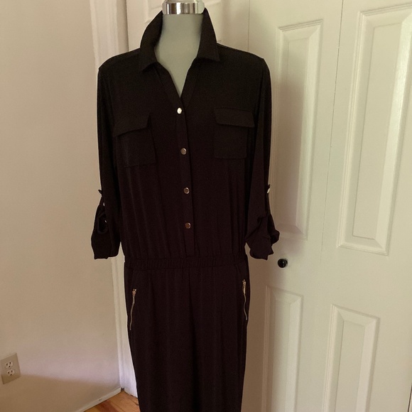 Chicos Jet Black Jumpsuit - Picture 3 of 14